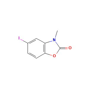 5-Iodo-3-methyl-2,3-dihydro-1,3-benzoxazol-2-one