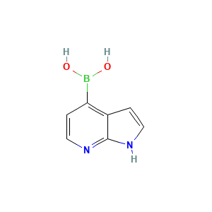 1H-Pyrrolo(2,3-b)pyridin-4-ylboronic acid