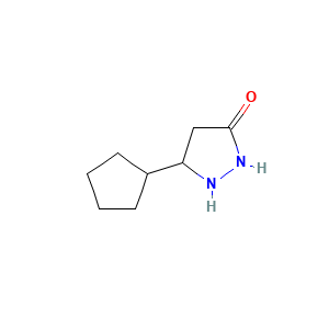 5-Cyclopentylpyrazolidin-3-one