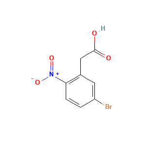 2-(5-Bromo-2-nitrophenyl)acetic acid
