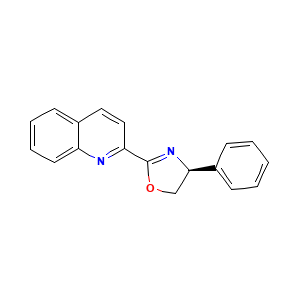 (S)-4-Phenyl-2-(quinolin-2-yl)-4,5-dihydrooxazole