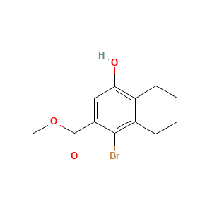 Methyl 1-bromo-4-hydroxy-5,6,7,8-tetrahydronaphthalene-2-carboxylate