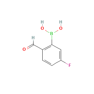 (5-Fluoro-2-formylphenyl)boronic acid