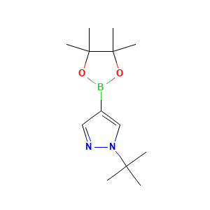 1-tert-butyl-4-(tetramethyl-1,3,2-dioxaborolan-2-yl)-1H-pyrazole