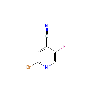 2-Bromo-5-fluoro-4-pyridinecarbonitrile