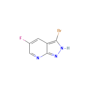 3-Bromo-5-fluoro-1H-pyrazolo[3,4-B]pyridine