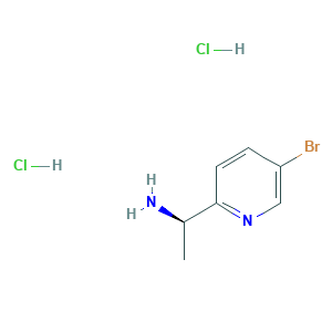 (r)-1-(5-Bromo-pyridin-2-yl)-ethylamine dihydrochloride