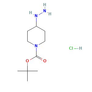 tert-Butyl 4-hydrazinylpiperidine-1-carboxylate hydrochloride