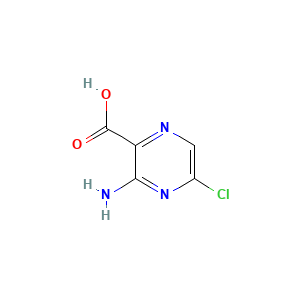 3-Amino-5-chloropyrazine-2-carboxylic acid
