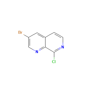 3-Bromo-8-chloro-1,7-naphthyridine