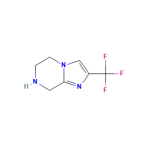 2-(trifluoromethyl)-5H,6H,7H,8H-imidazo[1,2-a]pyrazine