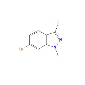 6-Bromo-3-iodo-1-methyl-1H-indazole