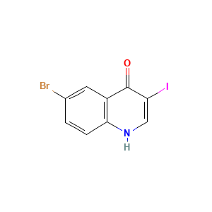 6-Bromo-3-iodoquinolin-4-OL