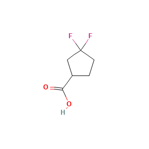 3,3-Difluorocyclopentane-1-carboxylic acid