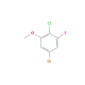 5-Bromo-2-chloro-1-fluoro-3-methoxybenzene