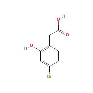 2-(4-Bromo-2-hydroxyphenyl)acetic acid