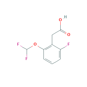 2-(2-(Difluoromethoxy)-6-fluorophenyl)acetic acid