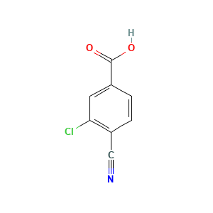 3-Chloro-4-cyanobenzoic acid