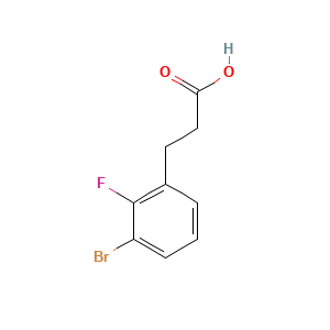 3-(3-Bromo-2-fluorophenyl)propanoic acid