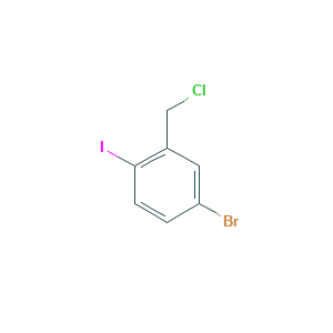 4-Bromo-2-(chloromethyl)-1-iodobenzene