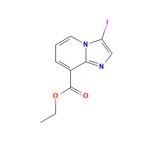 Ethyl 3-iodoimidazo[1,2-a]pyridine-8-carboxylate