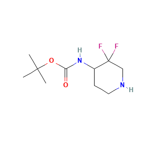 tert-butyl N-(3,3-difluoropiperidin-4-yl)carbamate
