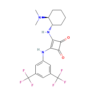 3-[[3,5-Bis(trifluoromethyl)phenyl]amino]-4-[[(1S,2S)-2-(dimethylamino)cyclohexyl]amino]-3-cyclobutene-1,2-dione