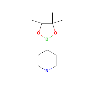 1-Methyl-4-(4,4,5,5-tetramethyl-1,3,2-dioxaborolan-2-yl)piperidine