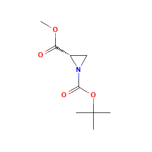 (S)-1-Tert-butyl 2-methyl aziridine-1,2-dicarboxylate