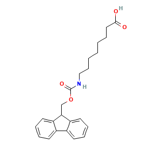 8-((((9H-fluoren-9-yl)methoxy)carbonyl)amino)octanoic acid