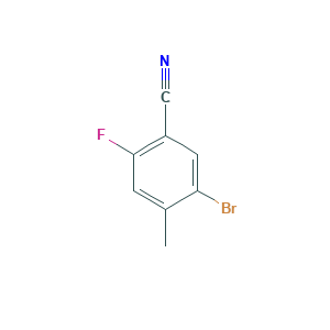 5-Bromo-2-fluoro-4-methylbenzonitrile