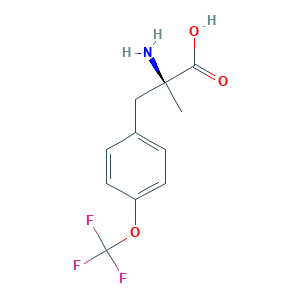 (S)-2-Amino-2-methyl-3-(4-(trifluoromethoxy)phenyl)propanoic acid
