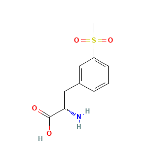 (2S)-2-amino-3-(3-methylsulfonylphenyl)propanoic acid