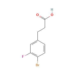 3-(4-Bromo-3-fluorophenyl)propanoic acid