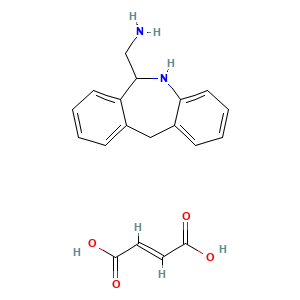 (6,11-Dihydro-5H-dibenzo[b,e]azepin-6-yl)methanamine fumarate