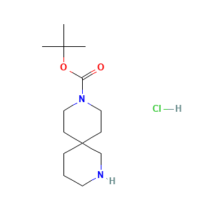 Tert-butyl 2,9-diazaspiro[5.5]undecane-9-carboxylate hydrochloride