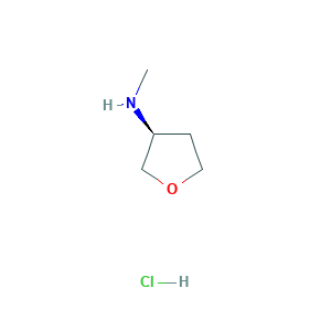 (S)-N-methyltetrahydrofuran-3-amine hydrochloride
