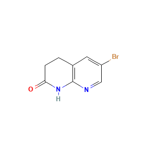 6-Bromo-3,4-dihydro-1,8-naphthyridin-2(1H)-one