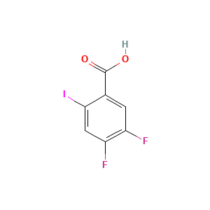 4,5-Difluoro-2-iodobenzoic acid