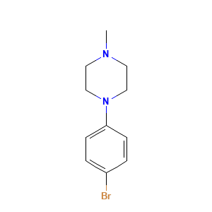 1-(4-Bromophenyl)-4-methylpiperazine