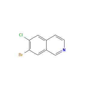 7-Bromo-6-chloroisoquinoline