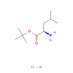 tert-butyl (2R)-2-amino-4-methylpentanoate hydrochloride
