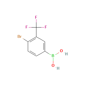 4-Bromo-3-(trifluoromethyl)phenylboronic acid