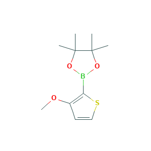 2-(3-Methoxythiophen-2-yl)-4,4,5,5-tetramethyl-1,3,2-dioxaborolane