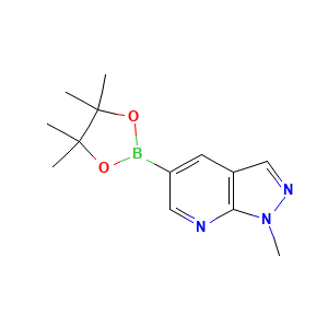 1-Methyl-5-(4,4,5,5-tetramethyl-1,3,2-dioxaborolan-2-yl)-1H-pyrazolo[3,4-b]pyridine