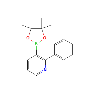 2-Phenyl-3-(4,4,5,5-tetramethyl-1,3,2-dioxaborolan-2-yl)pyridine