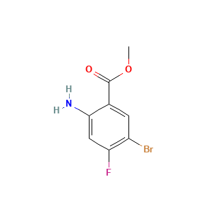 Benzoic acid, 2-amino-5-bromo-4-fluoro-, methyl ester