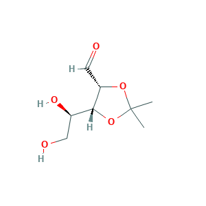 (4R,5R)-5-((R)-1,2-Dihydroxyethyl)-2,2-dimethyl-1,3-dioxolane-4-carbaldehyde