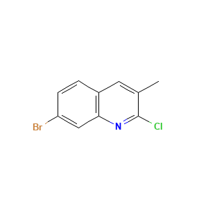 7-Bromo-2-chloro-3-methylquinoline