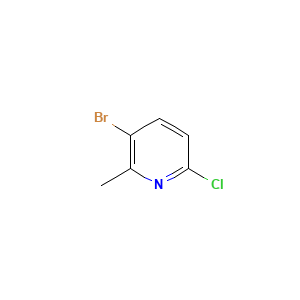 3-Bromo-6-chloro-2-methylpyridine